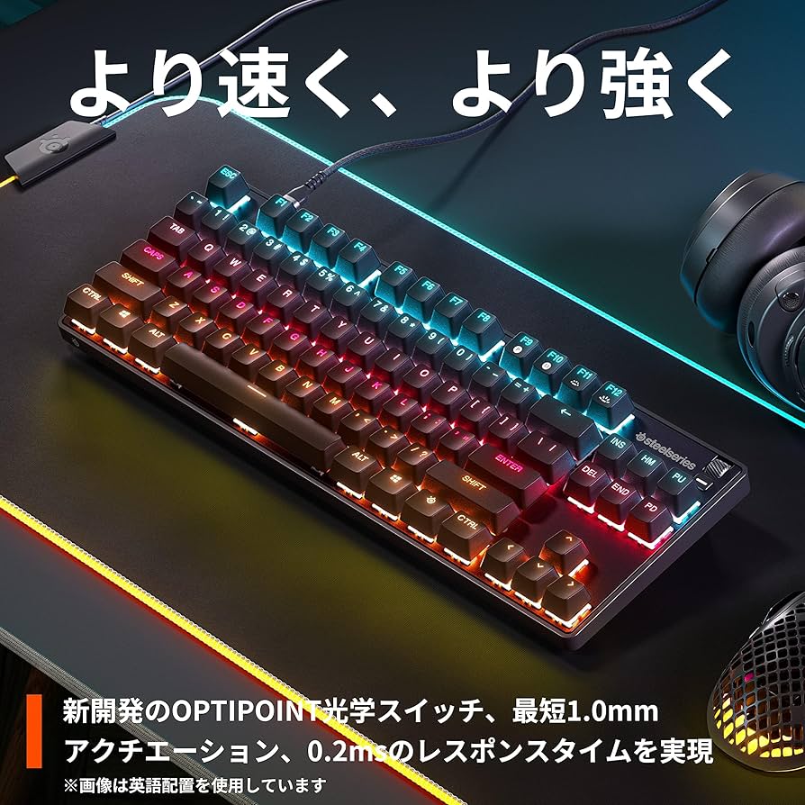 Logicool ヘッドホン　APEX9MINI キーボードセット Logicool ヘッドホン APEX9MINI キーボードセット Apex 9 Mini - JP